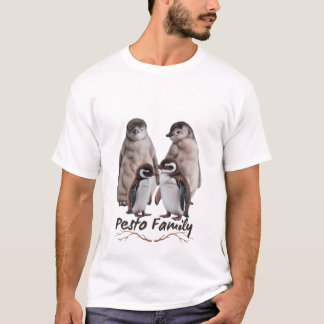 Pesto The Penguin Famous Bird with Family Essentia T-Shirt