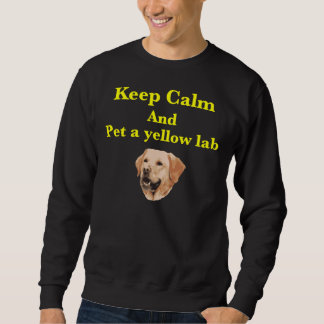 Pet A Yellow Lab 2 Sweatshirt