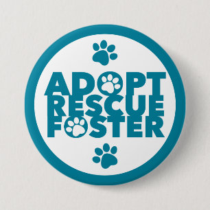Pet Adopt Rescue Foster  Button