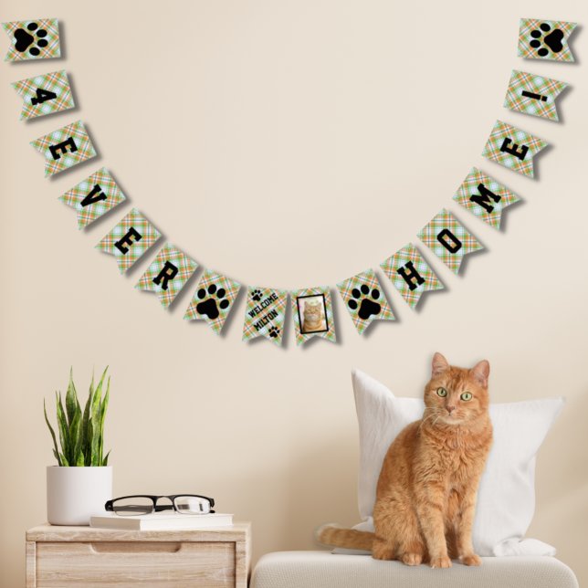 Pet Adoption 4 Ever Home Photo Bunting Flags (Creator Uploaded)