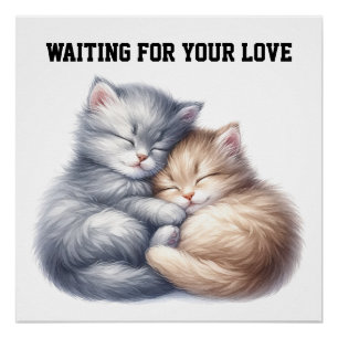 Pet Adoption Waiting for Your Love Poster