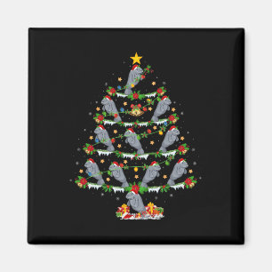 Pet Animal Xmas Lights Santa Manatee Christmas Tre Magnet