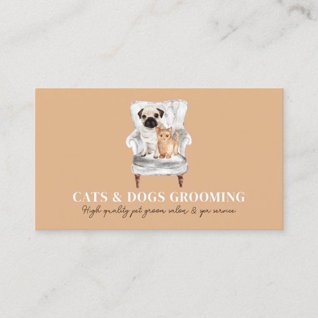 Pet Bakery Treat Orders Business Card