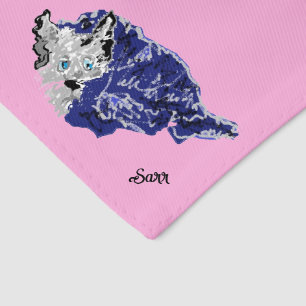 Pet Bandana : Curled up in a Blanket Collar
