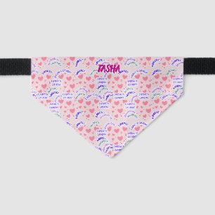 Pet Bandana- " Everyday is Caturday"  Bandana Collar