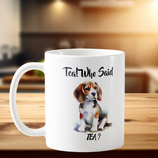 Pet Beagle puppy Personalize Coffee Mug