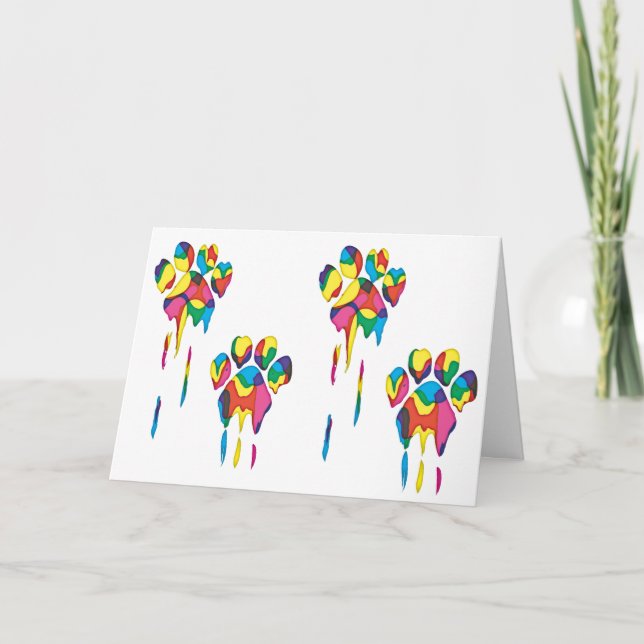 Pet bereavement with sentiment  card (Front)