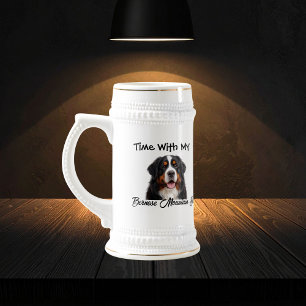 Pet Bernese Mountain Dog Personalize Beer Stein