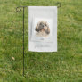 Pet Birthday Photo Frame Personalized Dog Garden Flag