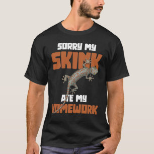Pet Blue Tongued Skink Lizard Lover Youth Boy Girl T-Shirt