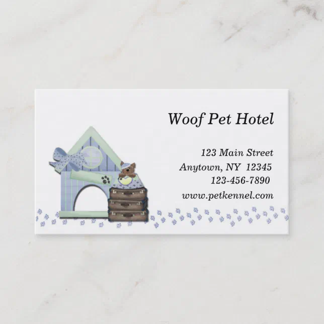 Pet Boarding Business Card Zazzle