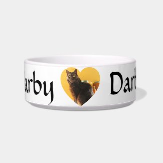 Pet Bowel - Heart Frame and Name Bowl