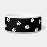 Pet Bowl<br><div class="desc">This pet bowl is shown in a cute dog paws print.
Color Black
Customize this item or buy as shown.








Licensed Print</div>