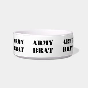 Pet Bowl Army Brat