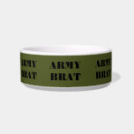 Pet Bowl Army Brat<br><div class="desc">Pet Bowl Army Brat</div>