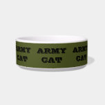 Pet Bowl Army Cat<br><div class="desc">Pet Bowl Army Cat</div>