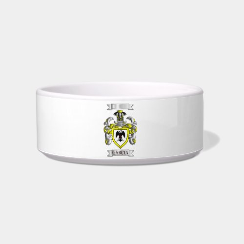 Pet Bowl Garcia Family Surname And Shield