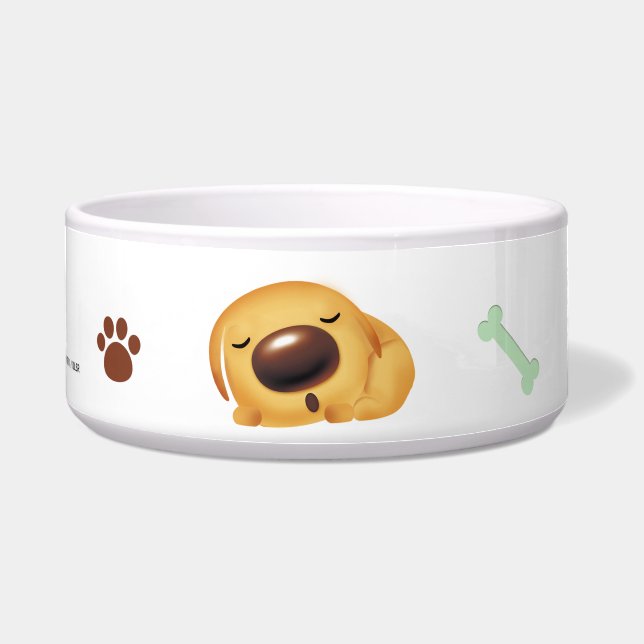 Pet Bowl (Happy Dog & Nigochan Happy dog & NigNig) (Front)