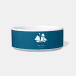 Pet Bowl — HMS Gaspee<br><div class="desc">Celebrate America's 250th Independence Day with this pet bowl depicting the HMS Gaspee.</div>
