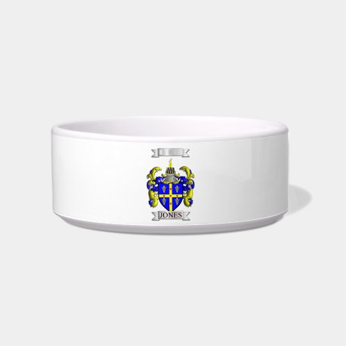 Pet Bowl Jones Family Surname And Shield