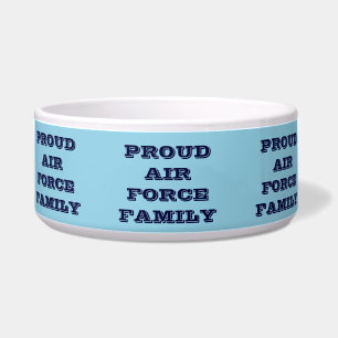 Pet Bowl Proud Air Force Family