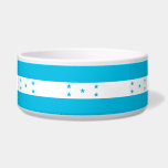 Pet Bowl with flag of Honduras<br><div class="desc">Add a touch of Honduran pride to your pet’s mealtime with our exclusive pet bowl featuring the flag of Honduras! Crafted with meticulous attention to detail, this pet bowl is more than just a functional item; it’s a celebration of Honduras’s heritage and cultural pride. The vibrant design prominently displays the...</div>