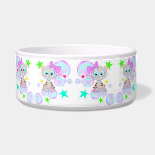 Pet Bowl with Kitten -
