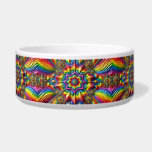 Pet Bowl with LGBTQ Colors Abstract Design<br><div class="desc">Give your pet's dining experience a colorful and meaningful touch with our exclusive pet bowl featuring an abstract LGBTQ colors design! This pet bowl is not just a functional accessory; it’s a celebration of love, unity, and inclusivity. The vibrant abstract design incorporates the bold colors of the LGBTQ flag, making...</div>