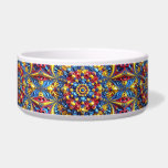 Pet Bowl with Romanian Colors Abstract Design<br><div class="desc">Elevate your pet's dining experience with our exclusive pet bowl featuring a striking abstract design in the vibrant colors of Romania! Crafted with meticulous attention to detail, this pet bowl is more than just a feeding accessory; it’s a celebration of Romanian heritage and a stylish addition to your home. The...</div>