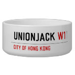 UnionJack  Pet Bowls