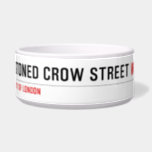stoned crow Street  Pet Bowls