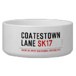 coatestown lane  Pet Bowls