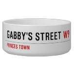 gabby's street  Pet Bowls