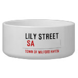 Lily STREET   Pet Bowls