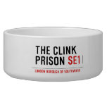 the clink prison  Pet Bowls