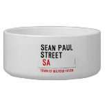 Sean paul STREET   Pet Bowls