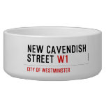 New Cavendish  Street  Pet Bowls