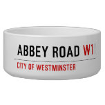 Abbey Road  Pet Bowls