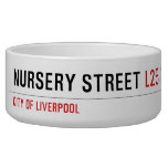 Nursery Street  Pet Bowls