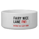 Fairy Nice  Lane  Pet Bowls