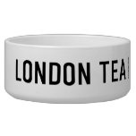 london tea  Pet Bowls