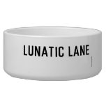 Lunatic Lane   Pet Bowls