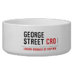 George  Street  Pet Bowls