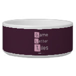 Game
 Letter
 Tiles  Pet Bowls