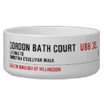 Gordon Bath Court   Pet Bowls