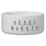 Happy
 Holidays  Pet Bowls