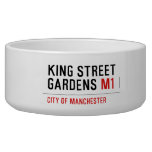 KING STREET  GARDENS  Pet Bowls