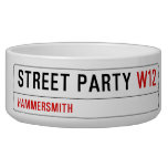 Street Party  Pet Bowls