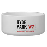HYDE PARK  Pet Bowls