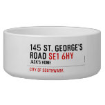 145 St. George's Road  Pet Bowls